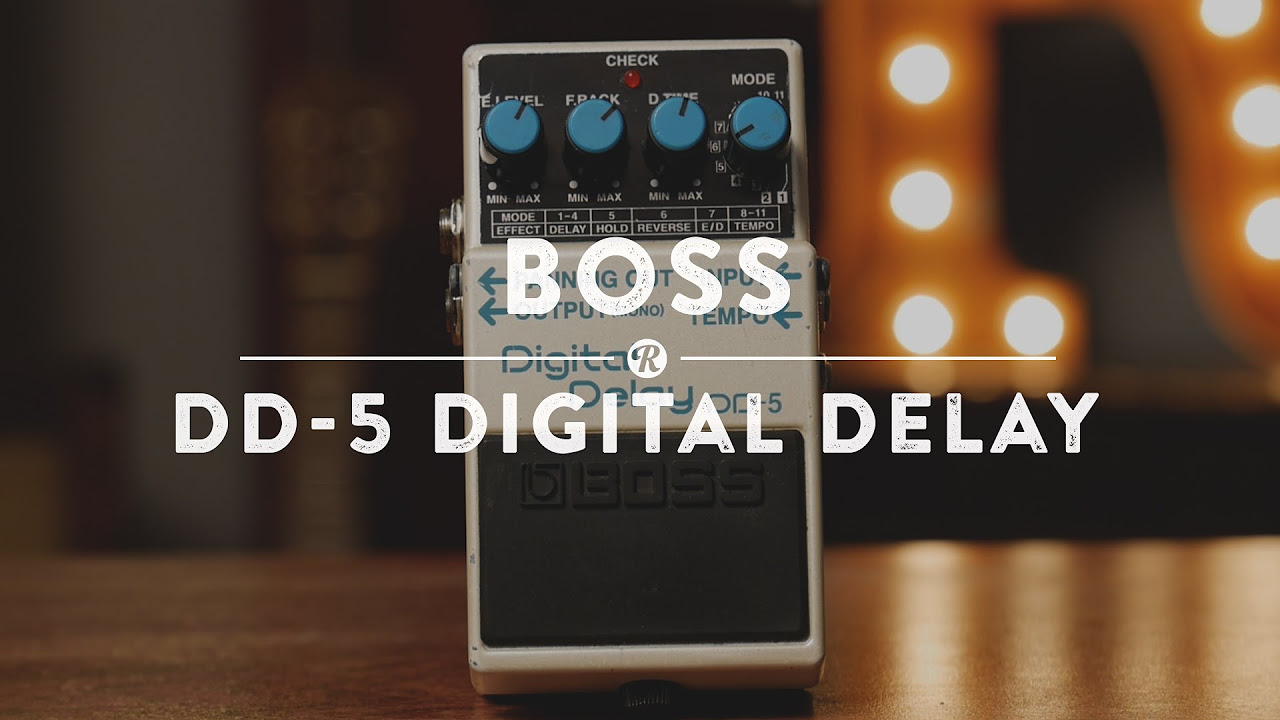 Boss DD-5 Digital Delay | Reverb Demo Video - YouTube