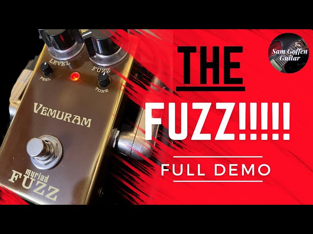 Vemuram Myriad Fuzz Demo - YouTube