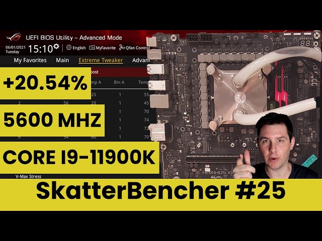 Core i9-11900K Overclocked to 5600 MHz With ROG Maximus XIII Apex