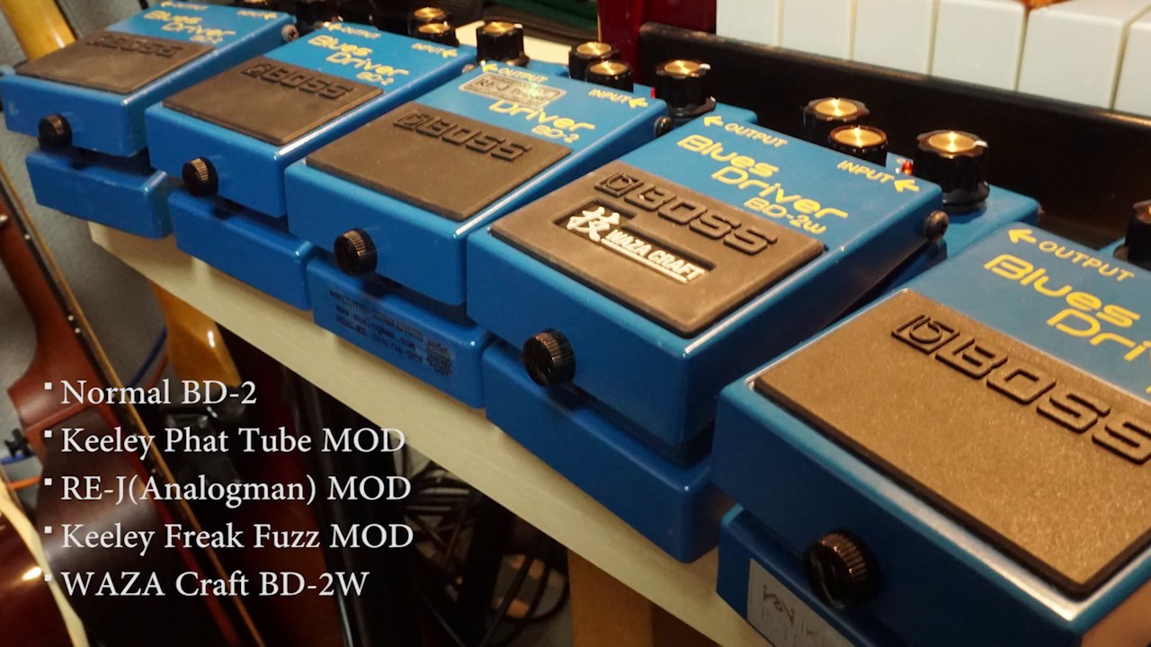 BD-2] How much does modding change the sound? [Keeley/RE-J