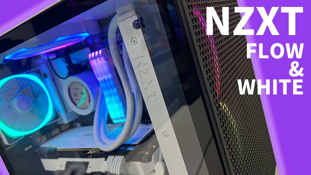 NZXT】 メッチャ白くてメッチャ冷える！H510 FLOW & KRAKEN Z63 RGB