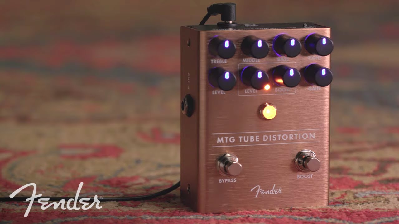 MTG Tube Distortion Pedal – Fender