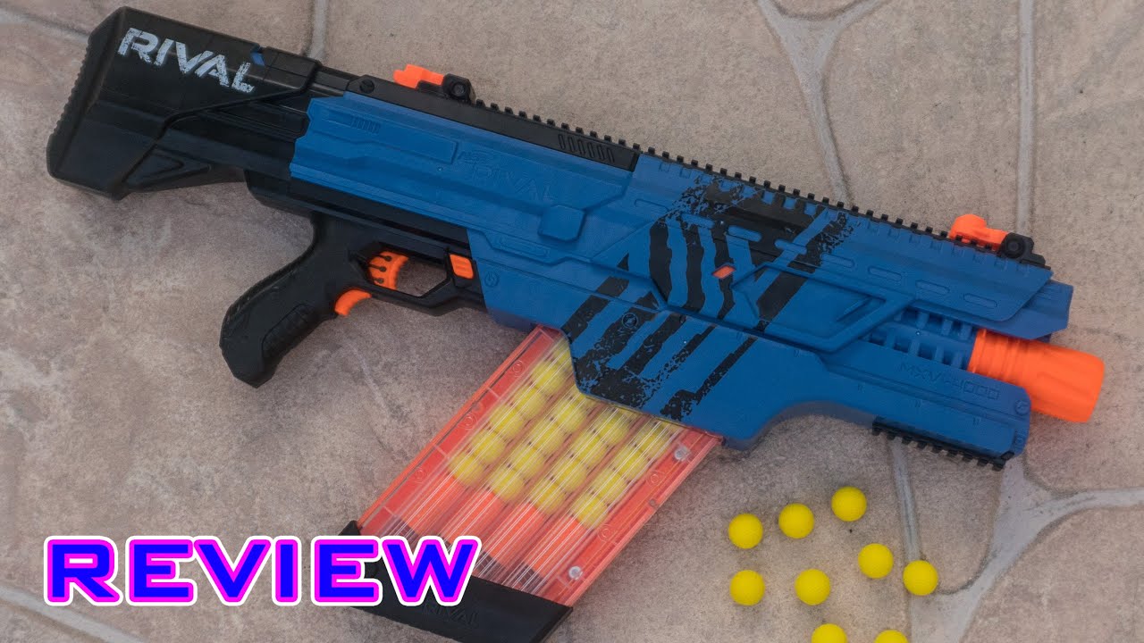 REVIEW] Nerf Rival Khaos MXVI-4000 Unboxing, Review, & Firing Test