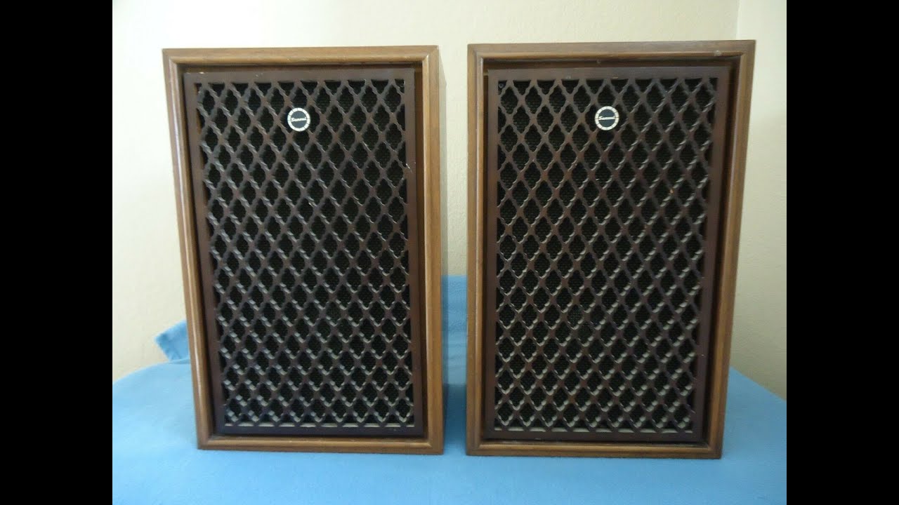 Sansui SP-30 Two Way Speakers - YouTube