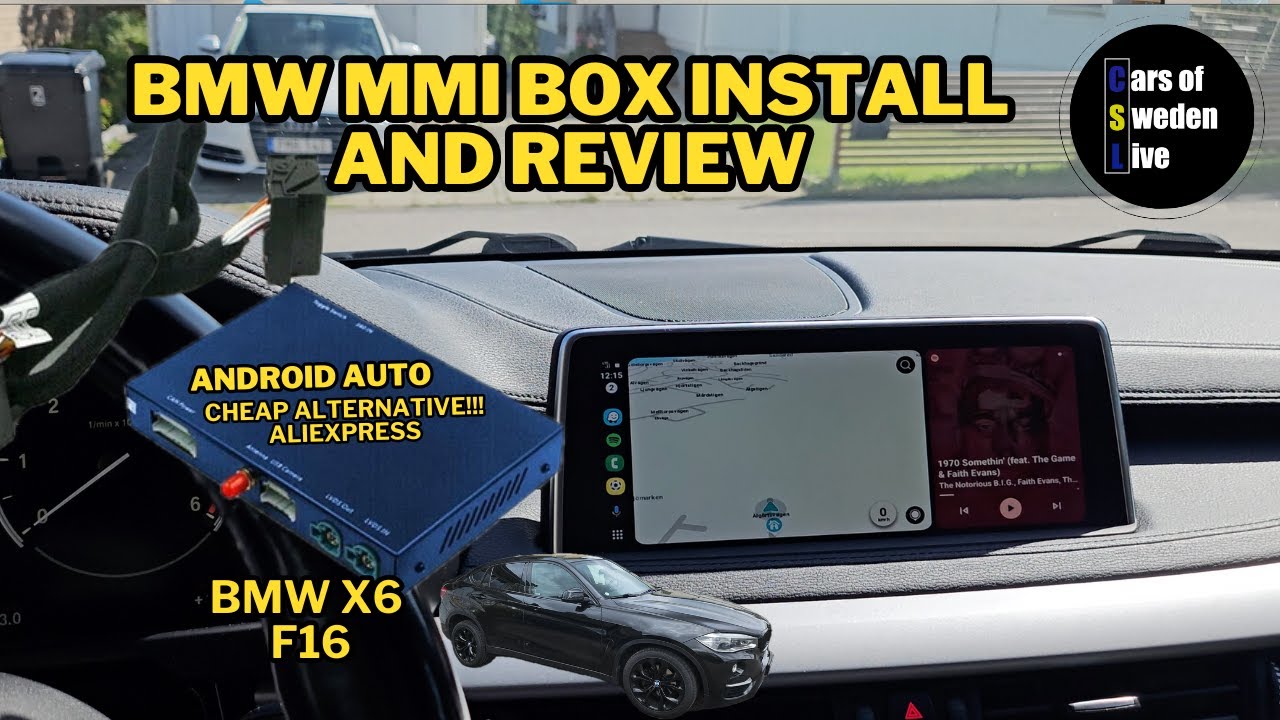BMW MMI BOX INSTALL. CARPLAY/ANDROID AUTO - YouTube