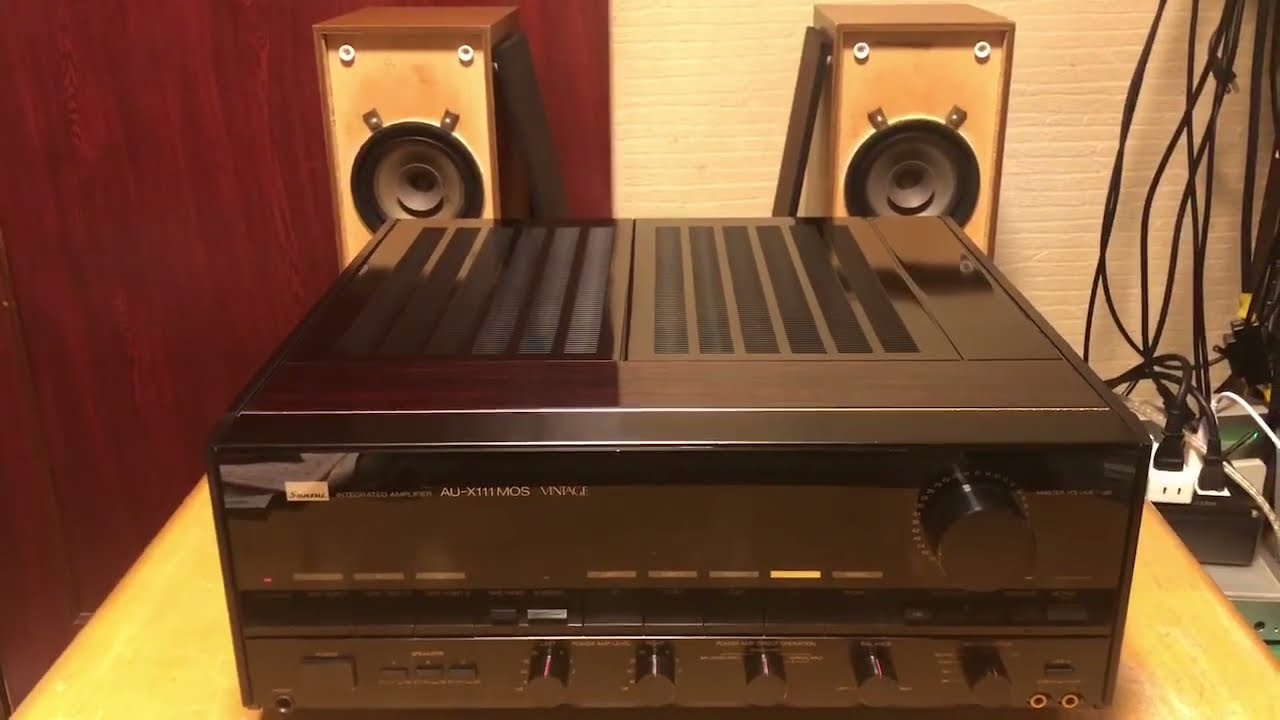 オーディオ試聴動画 Sansui サンスイ AU-X111 MOSVINTAGE RFT L2302 ①