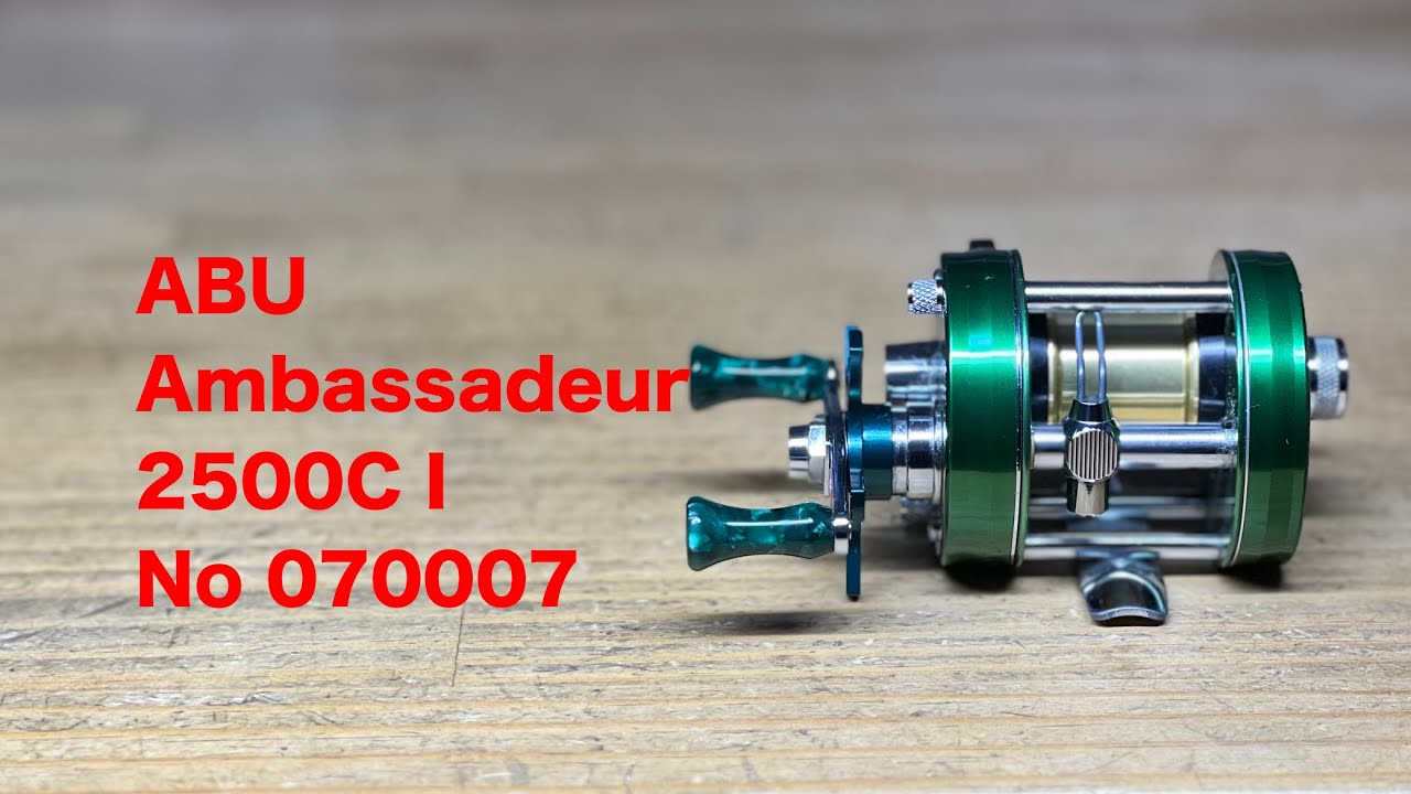 ABU Ambassadeur 2500C I 渓流ベイトフィネス - YouTube