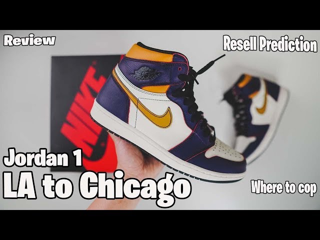 NIKE SB Air Jordan 1 Review “LA to Chicago” - YouTube