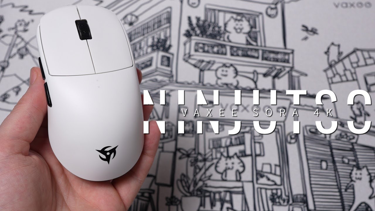 Vaxee x Ninjutso Sora 4K Review - YouTube