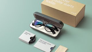 Vue Smart Glasses 骨伝導スピーカー搭載、多機能スマートグラス