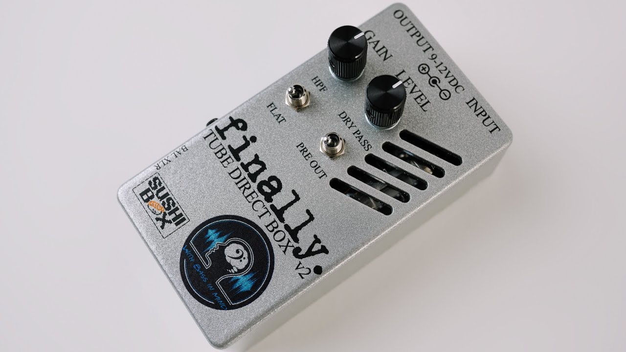SUSHI BOX FX Finally v3 チューブDI With Bass In Mind モデル