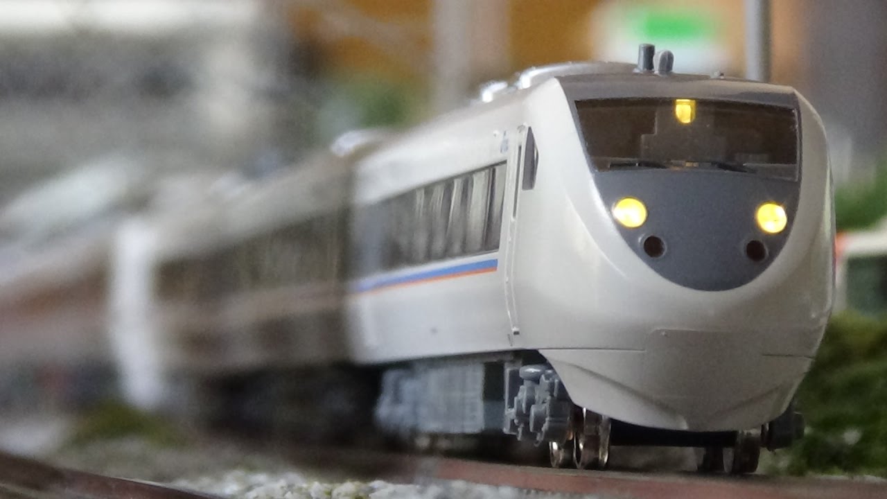 Nゲージ KATO 681系 しらさぎ 走行シーン集 - YouTube