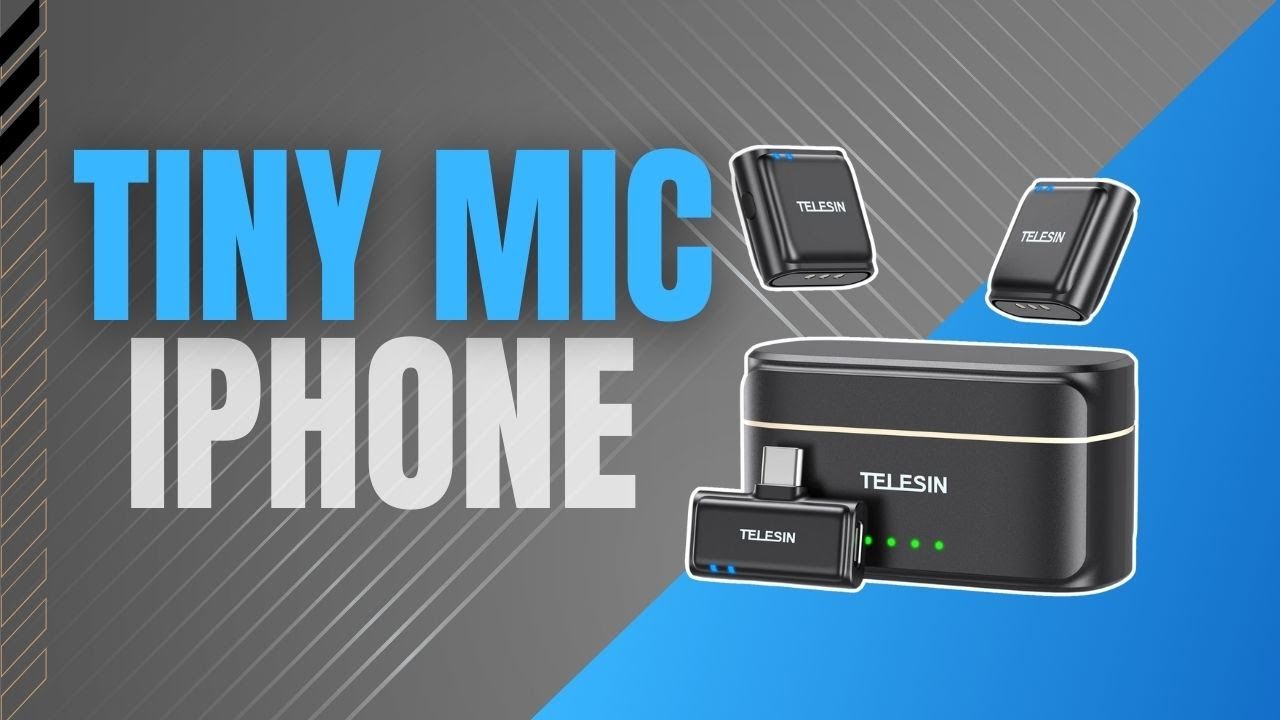 Worlds smallest iPhone wireless mic? Telesin Mobile Button