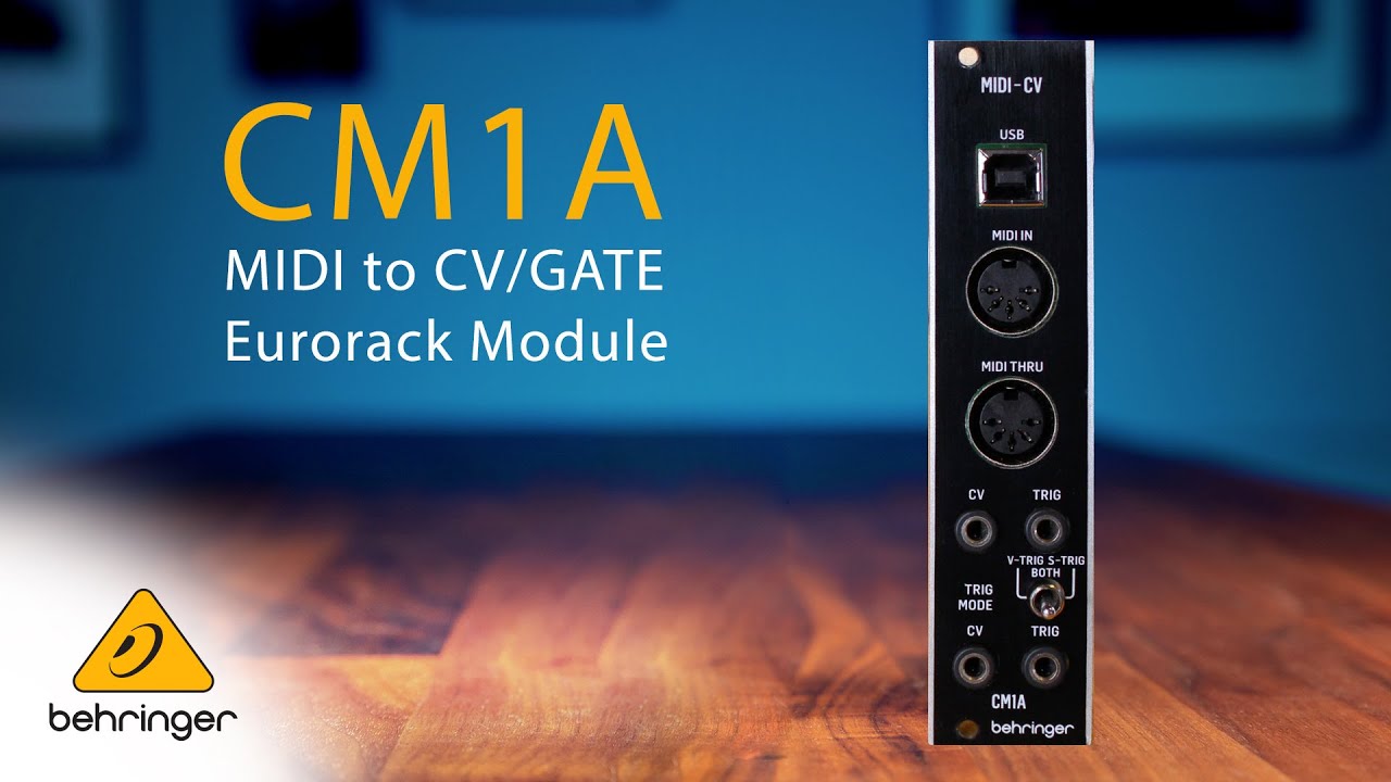 Introducing the Behringer CM1A High-Resolution 16-Bit MIDI to CV