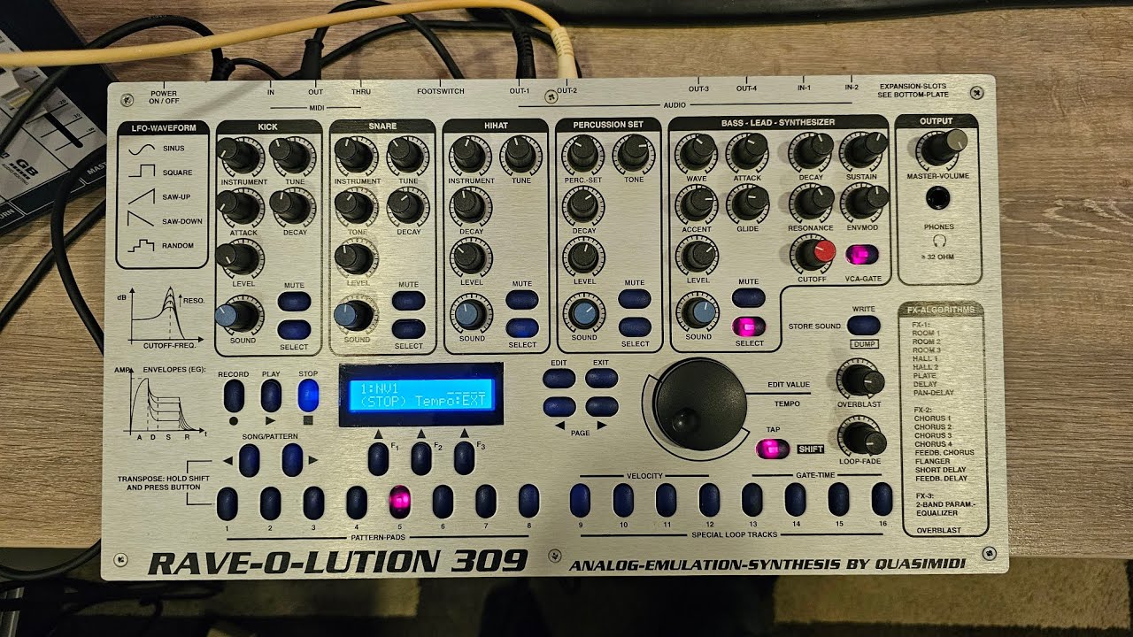 Bad Gear - Quasimidi Rave-0-Lution 309 - YouTube