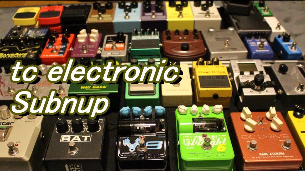 100本目】tc electronic Subnup 【エフェクター オクターブ】 - YouTube