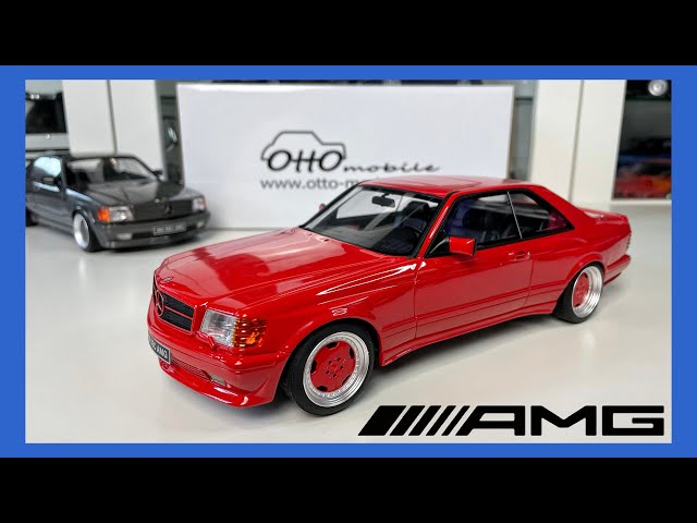 1:18 Mercedes-Benz 560 SEC AMG Widebody (red) - Ottomobile