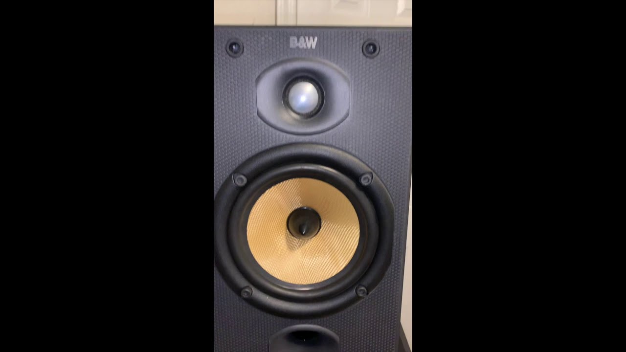 B&W DM601 S2 Bookshelf Speakers- Quick test - YouTube