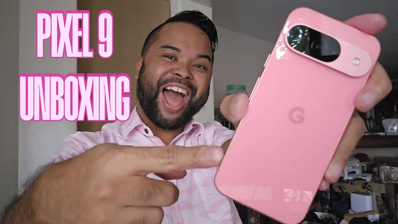 Unboxing the PINK Pixel 9 (Peony) - YouTube