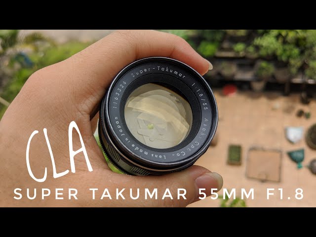 Asahi Pentax Super Takumar 55mm f1.8 M42 Optical CLA/Cleaning (A