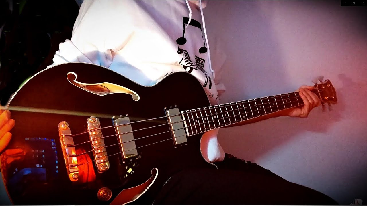 Ibanez Artcore AGB200 TBR - Hollowbody Ibanez Bass - YouTube