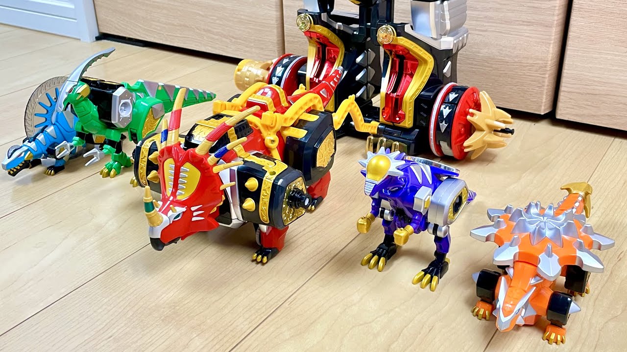 PowerRangers DinoThunder #3】🦖🦖🦖最終ロボがスティラコ