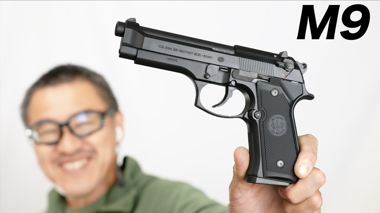 ベレッタM9 ガスブロ 東京マルイ エアガンレビュー - YouTube