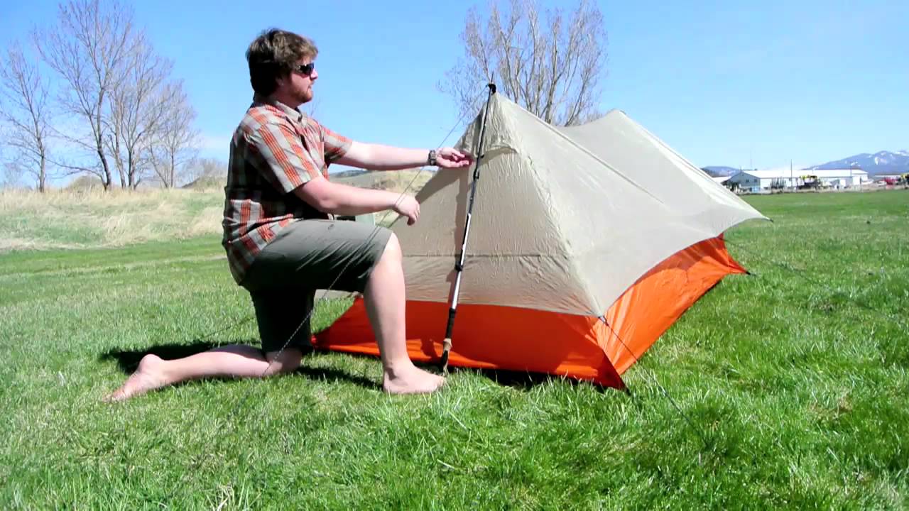 Big Agnes Scout UL2 Alternative Pitching Options - YouTube