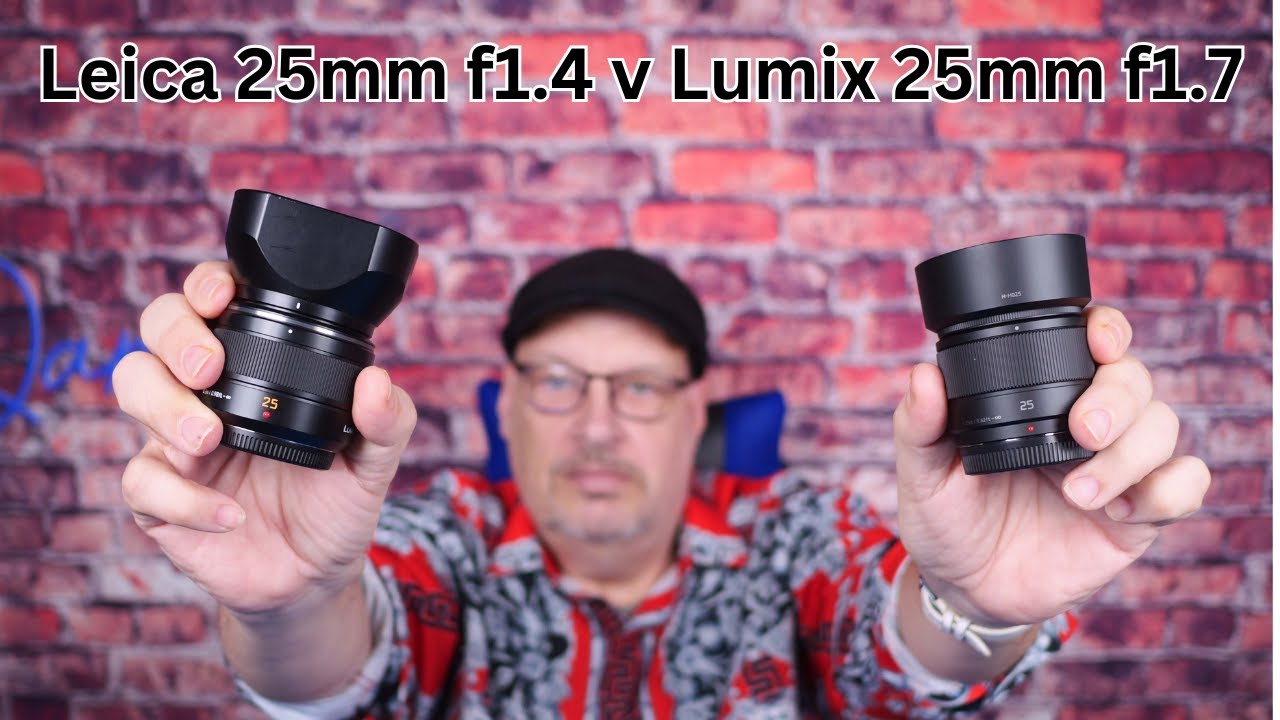 5-Minute Lens Challenge: Leica 25mm f1.4 vs Panasonic 25mm f1.7
