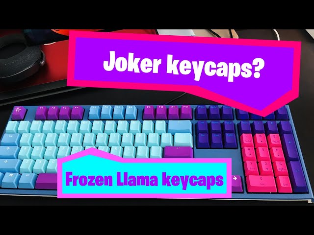 Unboxing Ducky One 2 Good in Blue keyboard + Frozen Llama + Joker