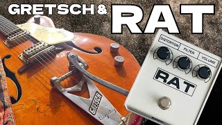 ProCo RAT II White】1960 Gretsch 6120 × White RAT II - YouTube