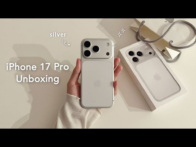 iPhone17Pro開封 & set up📱 | 16proとの比較 | unboxing ✨ - YouTube