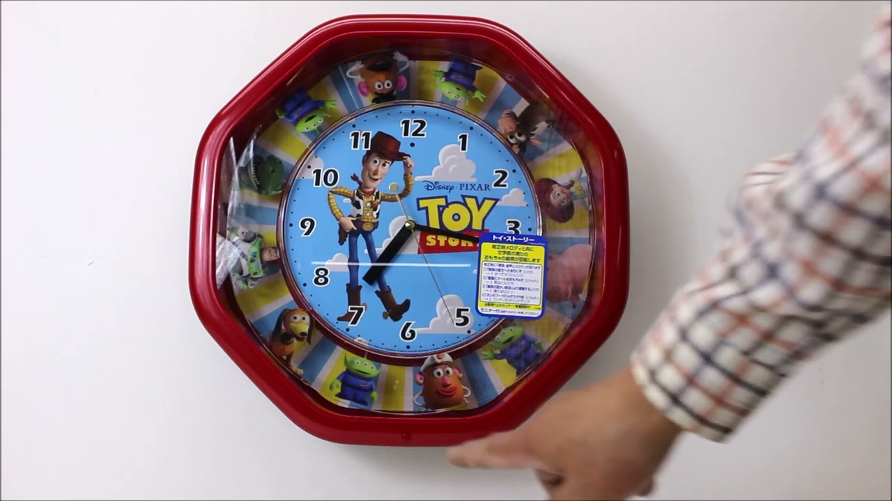 リズム時計 からくり時計 カラクリトケイM441 トイ・ストーリー