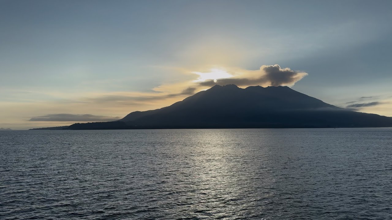 Hiro Yamagata SAKURAJIMA SUNSET 桜島 鹿児島 Hiro Yamagata