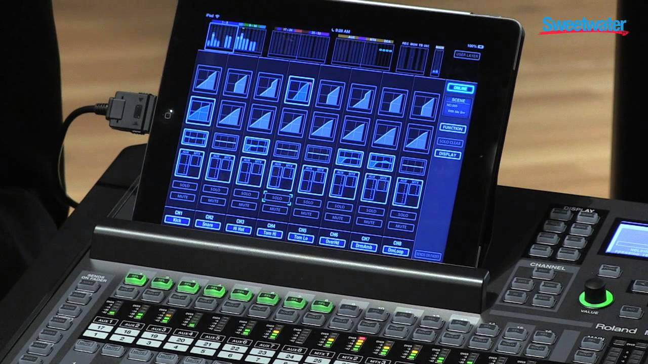NAB 2012 - Roland S-0808 Digital Snake System - YouTube