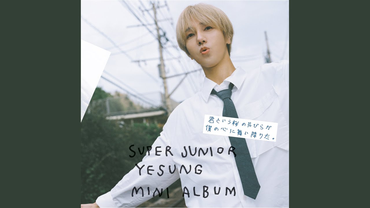 YESUNG Mini Album '君という桜の花びらが僕の心に舞い降りた