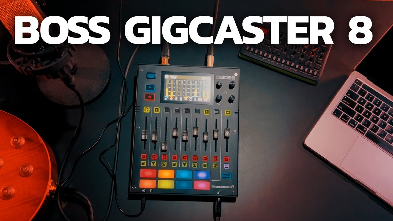 BOSS GIGCASTER 8 - Hands on! - YouTube