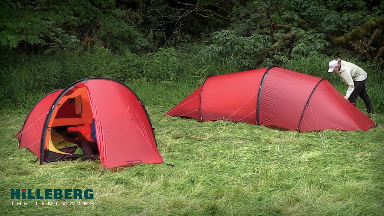 Hilleberg Anjan and Anjan GT: Basic Pitching Instructions - YouTube