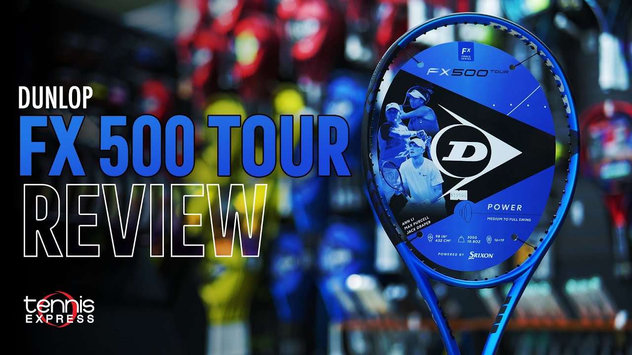 Dunlop FX 500 Tour 2023 Tennis Racquet Review | Tennis Express