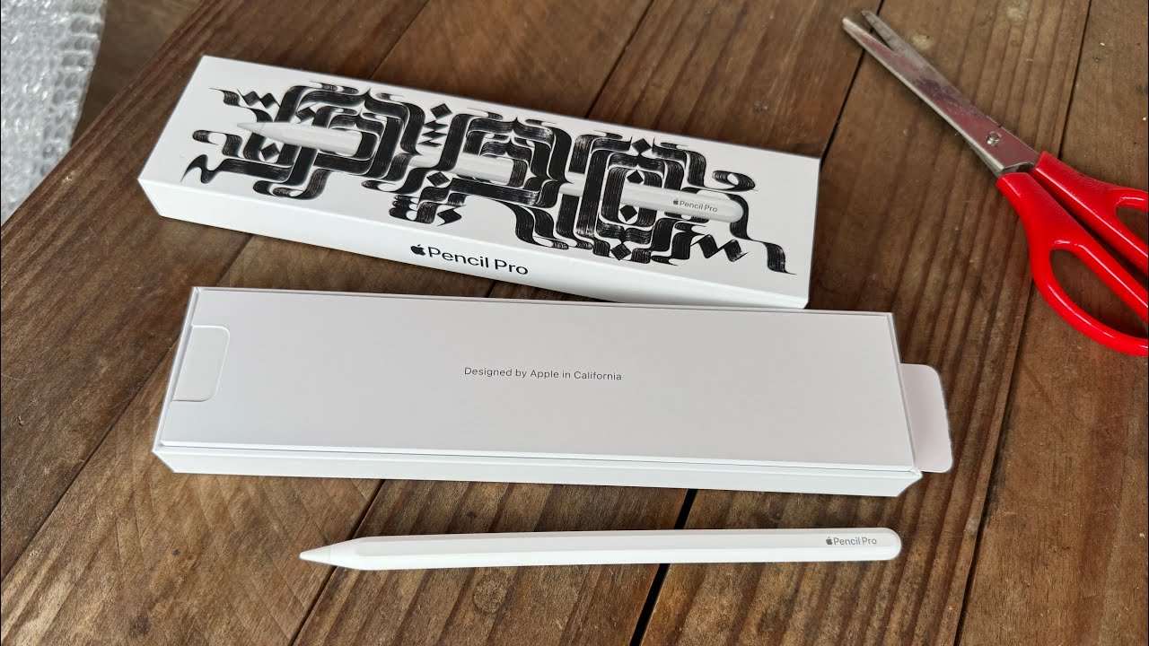 Unboxing Apple Pencil Pro - YouTube