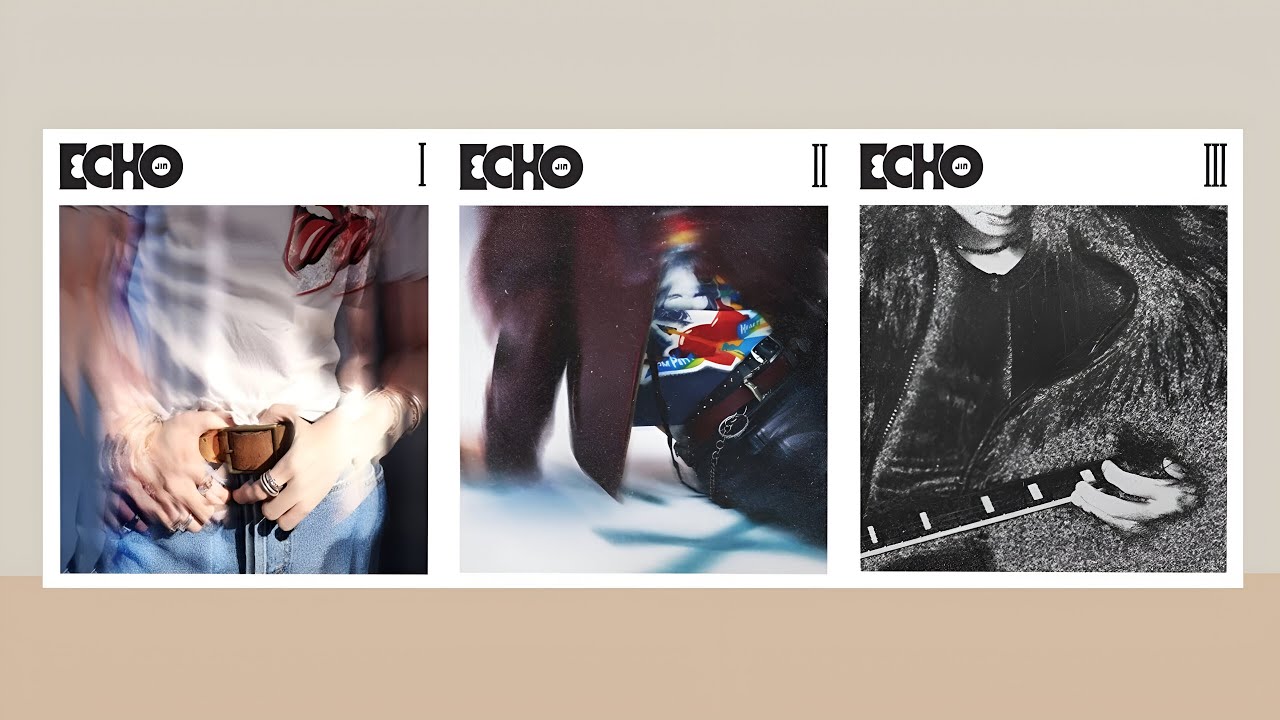 Jin (BTS) - Echo (I, II, III Ver.) CD UNBOXING - YouTube