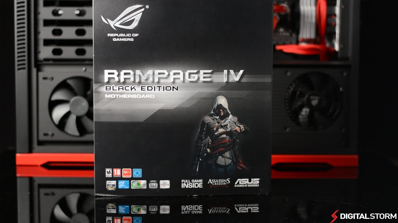 ASUS Rampage IV Extreme X79 Black Edition Unboxing & Review - YouTube