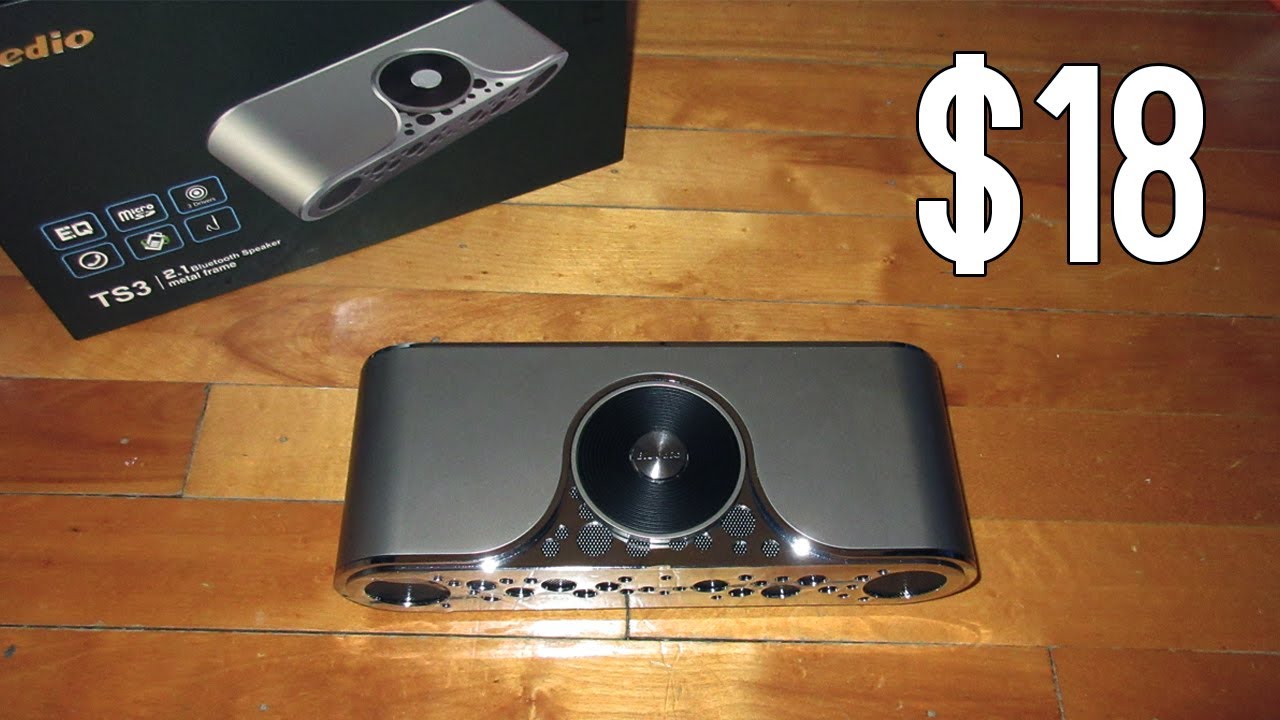 Bluedio TS3 Turbine Wireless Bluetooth speaker - UNDER $15 - YouTube