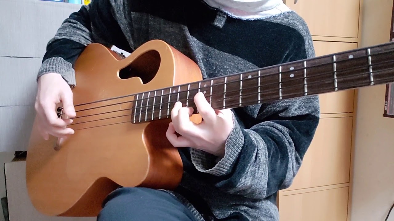 アコースティックベース生音テスト【TACOMA CB105C AcousticBass