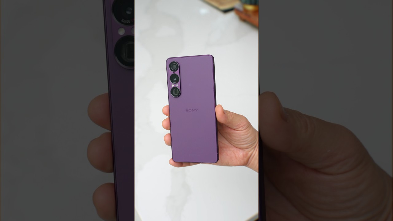 Sony Xperia 1 VII Unboxing in Orchid Purple: New Camera King