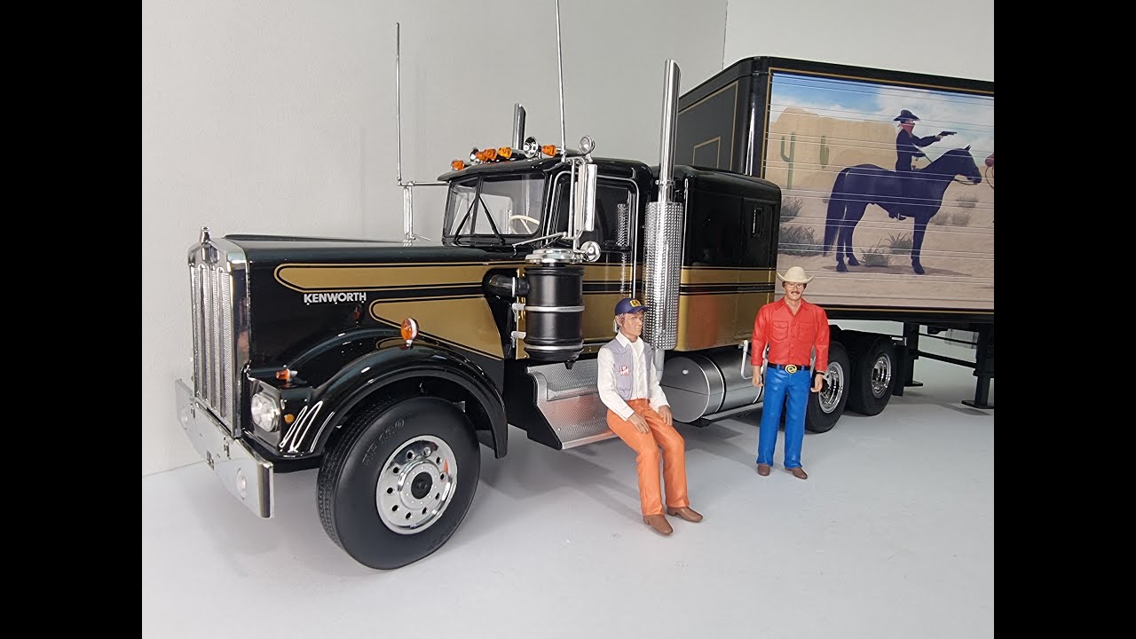 KK SCALE ROAD KINGS SMOKY & THE BANDIT KENWORTH PRIME MOVER