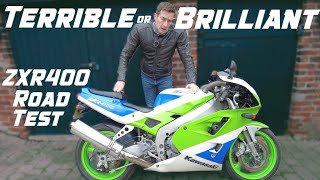 Terrible or Brilliant? ZXR400 road test. The Budget Build Kawasaki