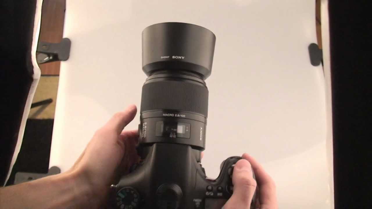 Sony 100mm f/2.8 Macro lens review SAL-100M28 - YouTube