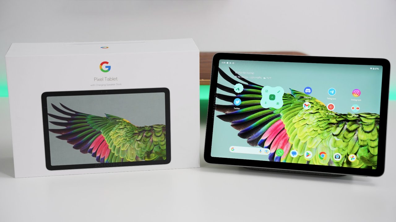 Google Pixel Tablet Unboxing, Setup and Comparison - YouTube