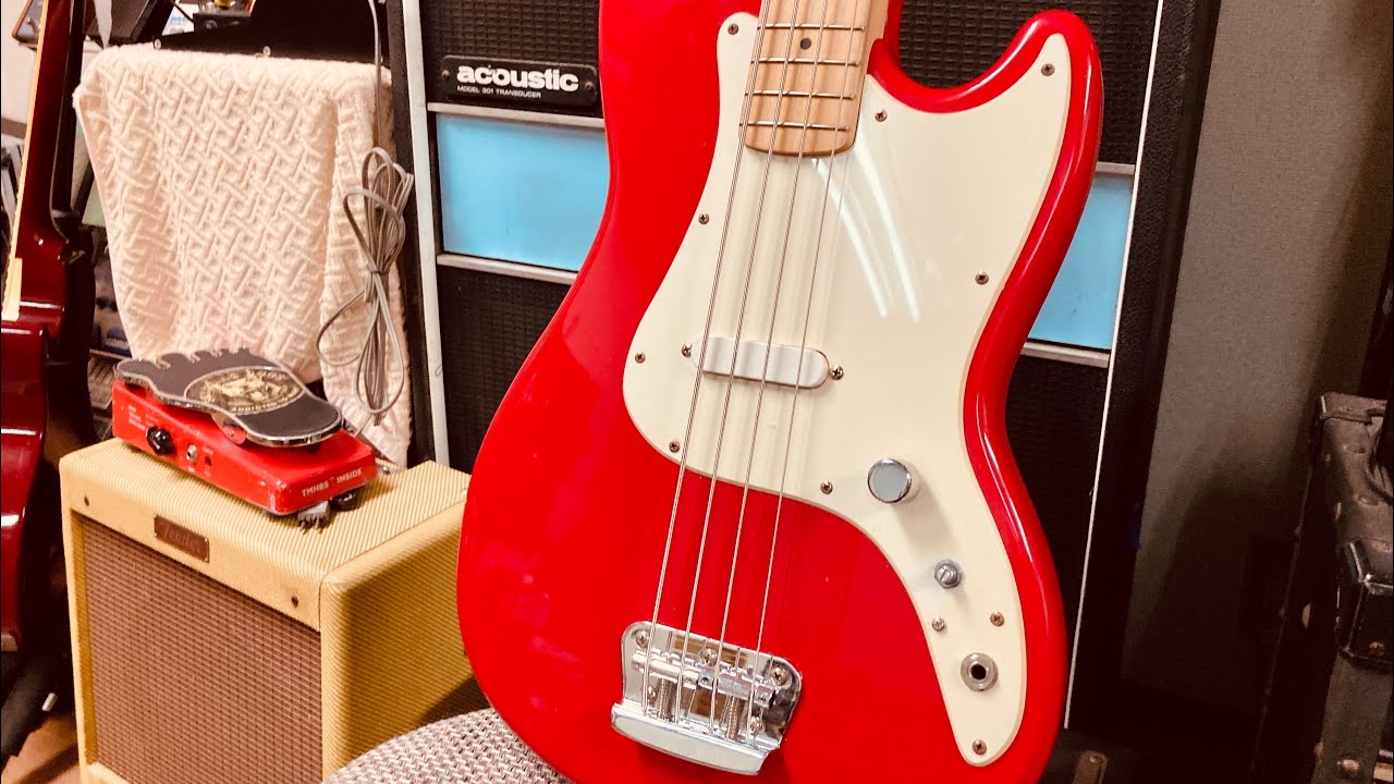 どうしようかSquier BRONCO BASS(part1) - YouTube